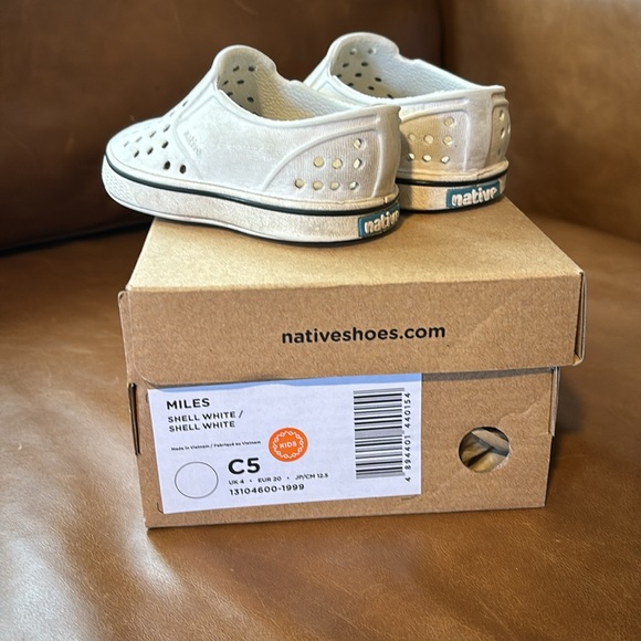 Toddler Natives Miles white size C5 - Picture 5 of 5